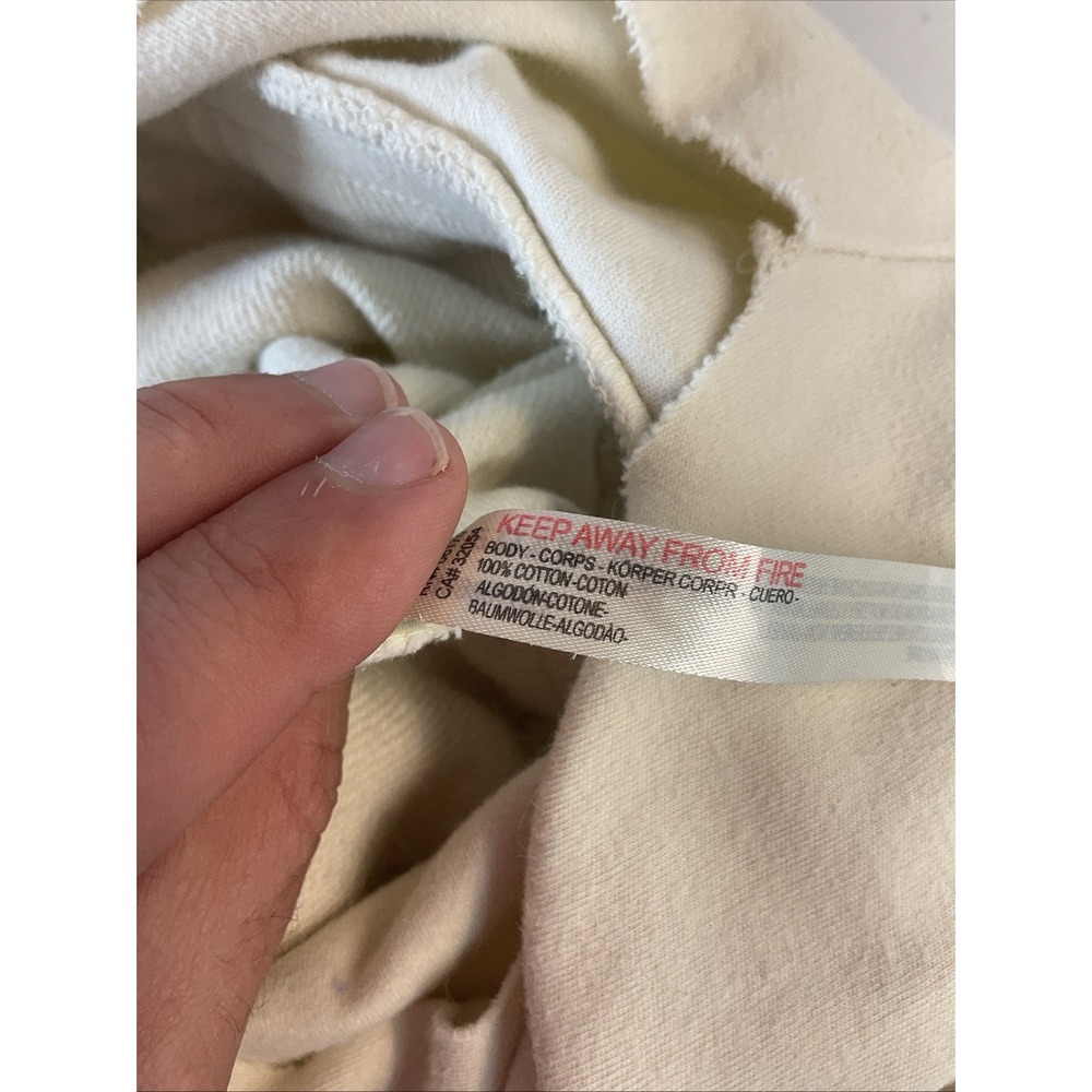 Free People Movement Throw And Go Jumpsuit SM One Piece Ivory Sweats‎ oversized - Picture 12 of 16